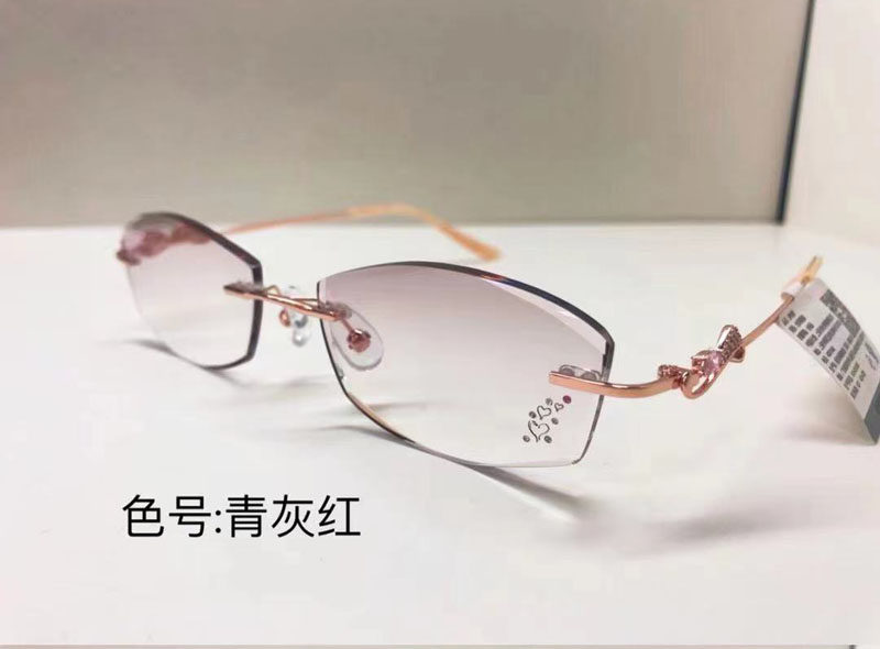 MONTAGUT 梦特娇钻石切边眼镜近视眼镜架眼镜框男女款钛架N328