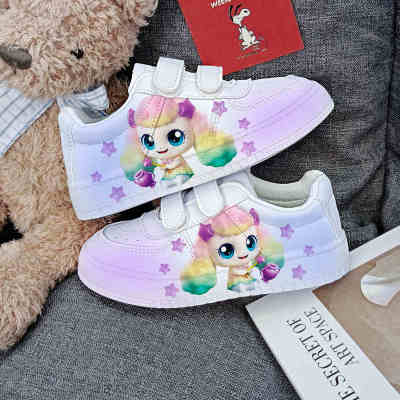 回力正品奇妙萌可女童鞋限量卡通款2025春夏季新款休闲运动儿童鞋