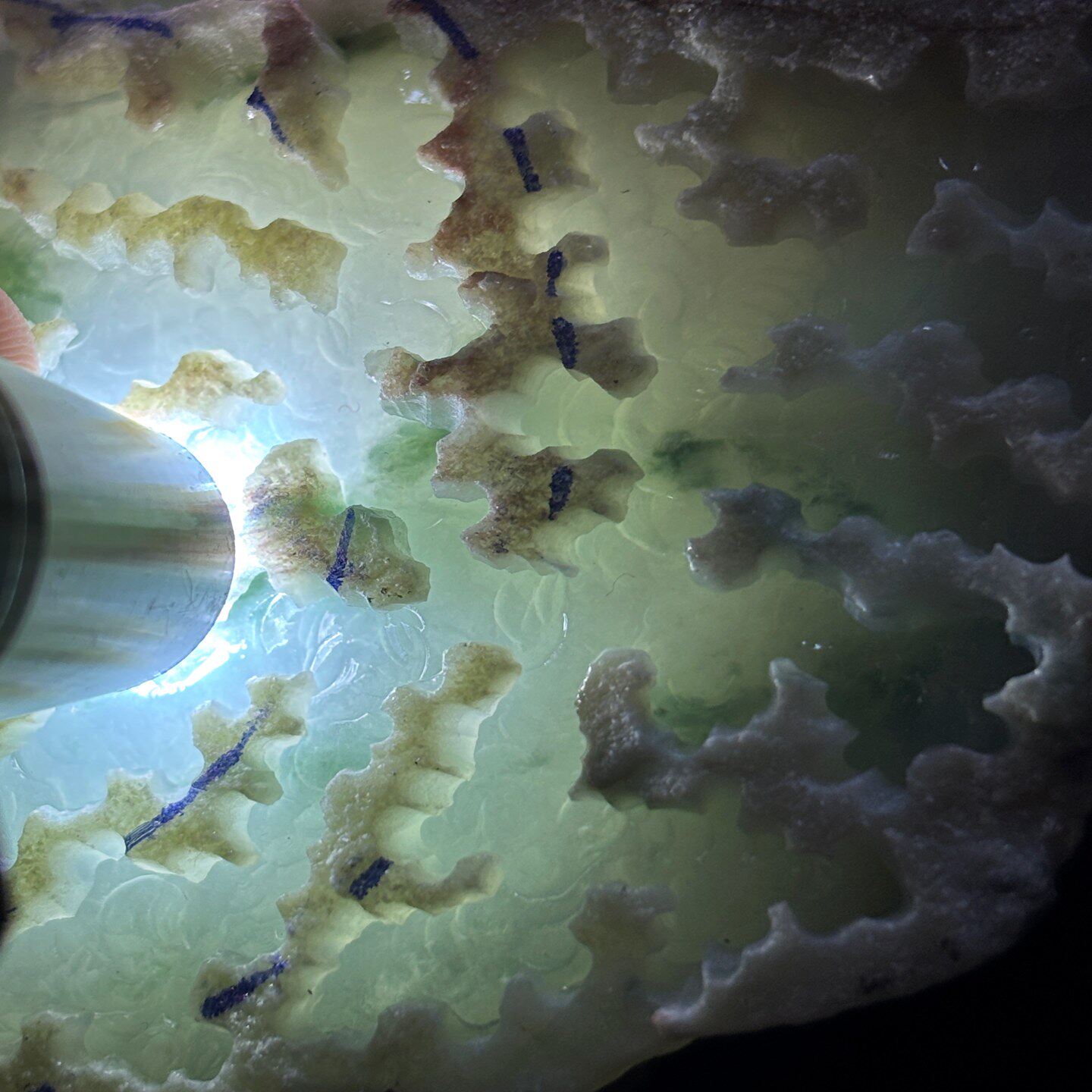 冰飘花木那开窗料化底手镯老场天然A货玉石毛料缅甸翡翠原石超市