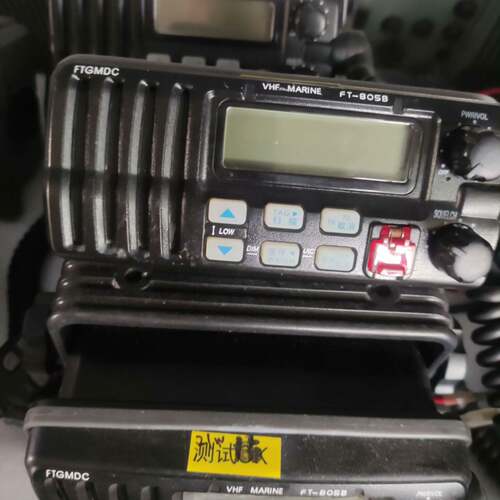 可维修飞通FT-805B，B类甚高频，海事专用，成色可以，机器19
