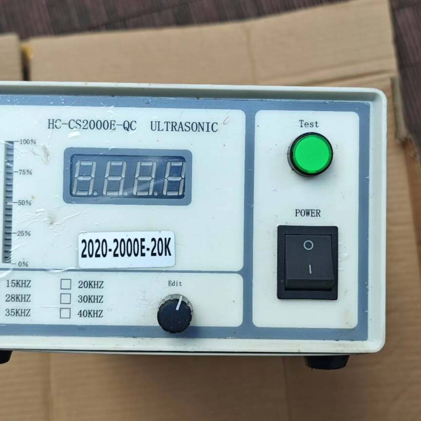 可维修HC-CS2000E-QC超声波20K 2000W 功能正常议价图片