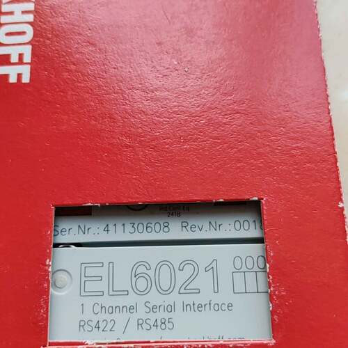可维修倍福模块 EL6021 正品 图片仅供参考 发货前会议价