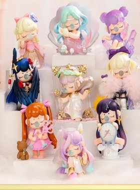 正版若来囡茜nanci幻想博物馆系列盲盒指定款确认款潮玩摆件礼物