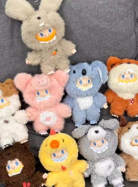 正版寻找独角兽怪奇守护者初代盲盒FARMER BOB搪胶毛绒公仔潮玩