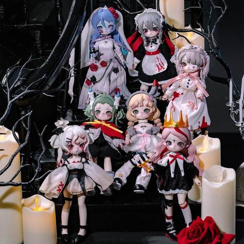 现货正品Nyssa妮撒怪诞梦魇系列bjd盲盒可动人偶潮玩手办女生送礼