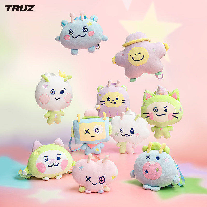 TRUZ PLANET 系列双肩玩偶大头包 LINE FRIENDS 连我朋友明星周边