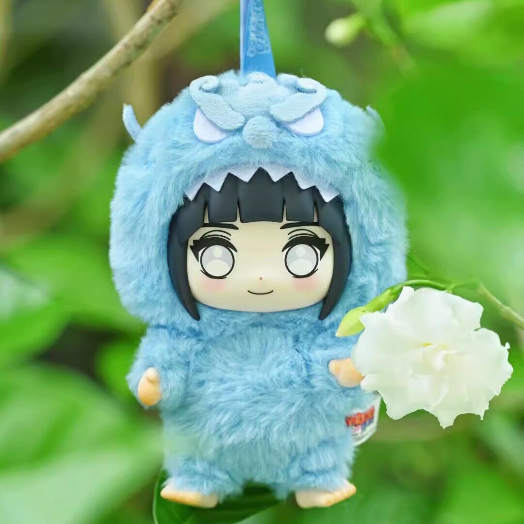 thumbnail for Genuine EAKI Naruto anime sitting blind box Shippuden cute beast party series Naruto plush doll
