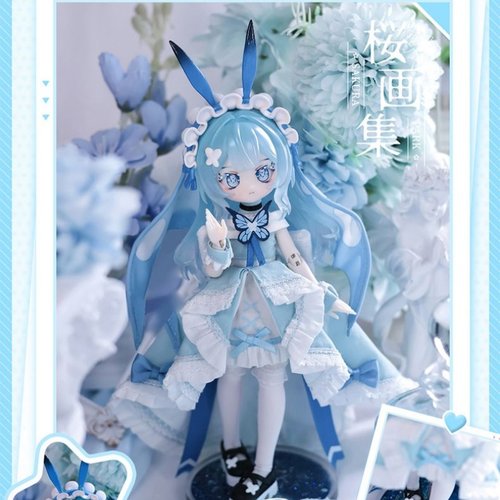 新品樱画集异象重构12分bjd盲盒可动人偶玩具摆件手办送人礼物潮