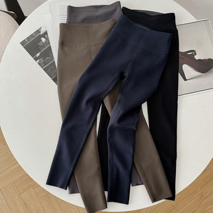 瑜伽运动健身保暧裤 大弹力鲨鱼裤 秋冬加绒加厚高腰收腹显瘦打底裤