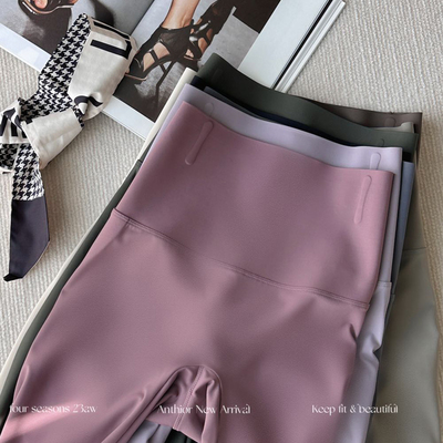 超模裤高腰收腹鲨鱼裤