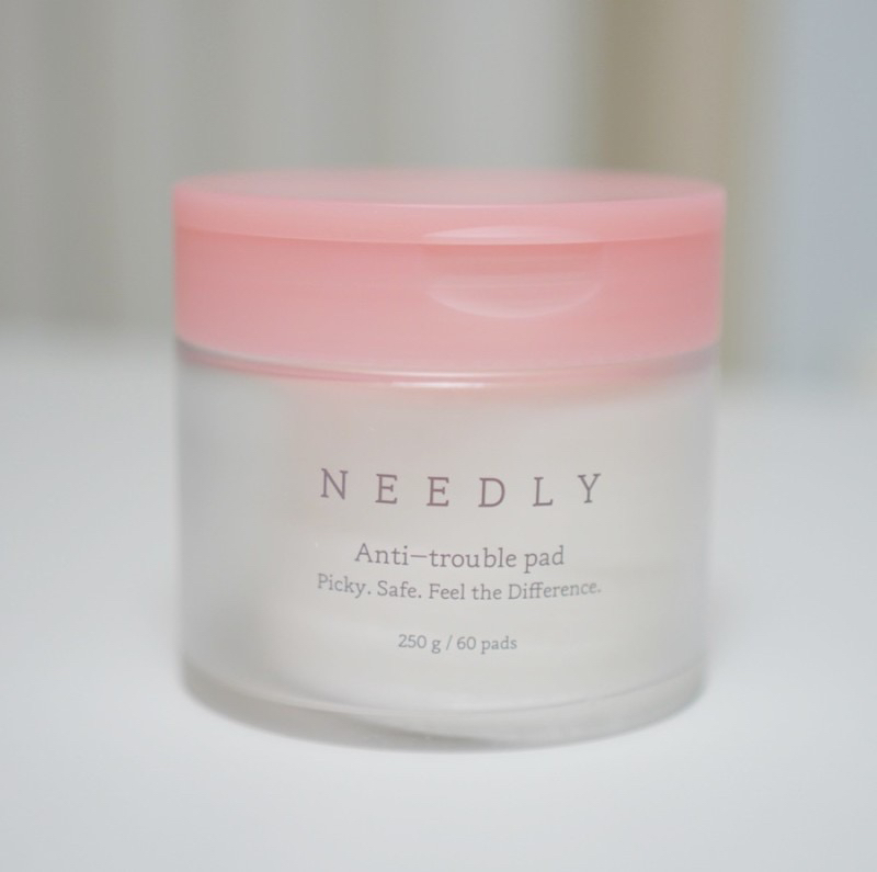 每月回国韩国needly痘肌水杨酸湿敷棉片60片维他C提亮备注颜色