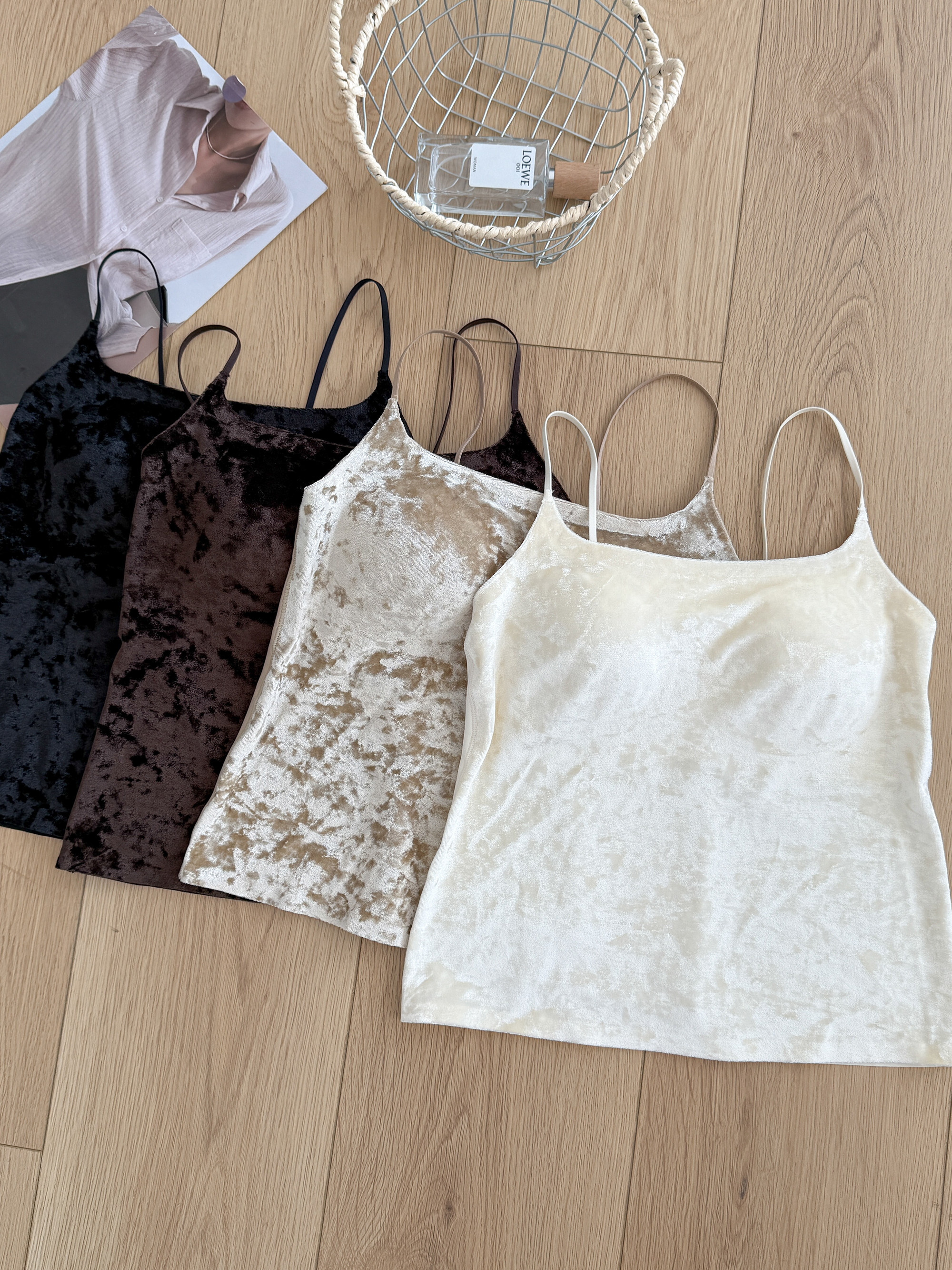 25秋丝绒吊带背心女271高奢华贵打底内搭外穿文胸美背带胸垫上衣,女装/女士精品,背心吊带,淘宝优惠券,粉丝福利购,淘宝优惠卷