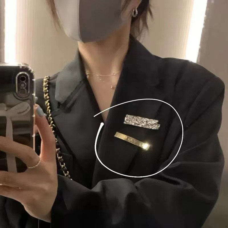 欧美金属字母发夹高级感西装夹一字鸭嘴夹刘海边夹对夹发饰配件潮,饰品/流行首饰/时尚饰品新,发饰,淘宝优惠券,粉丝福利购,淘宝优惠卷