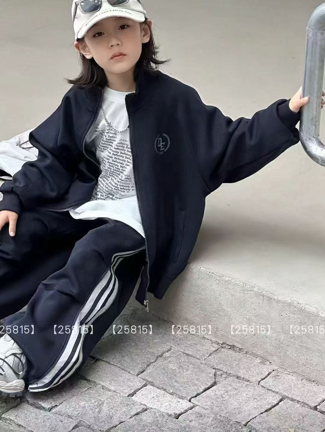 2025新款秋款运动三件套男女童款