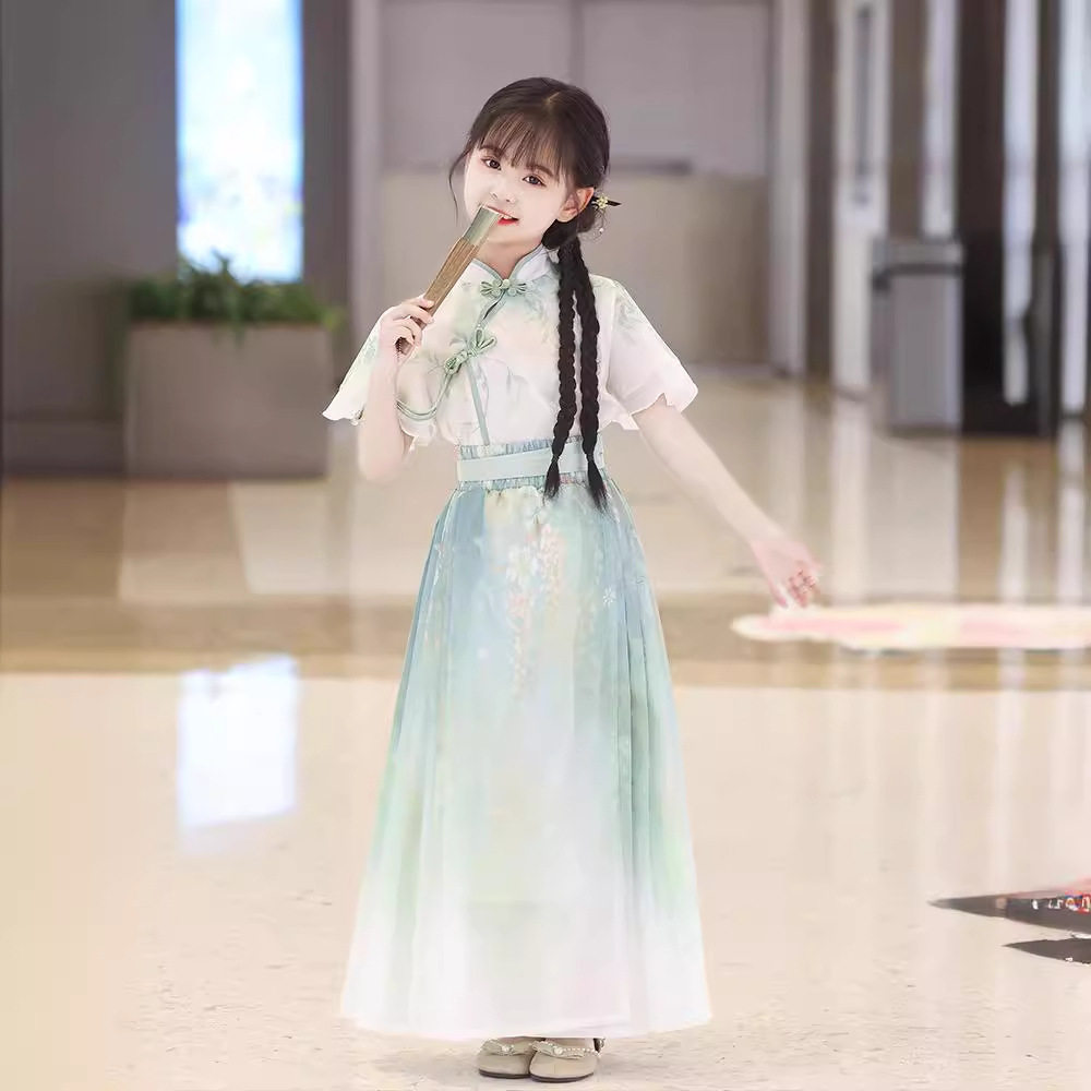 女童汉服中国风古装夏季薄款超仙汉服