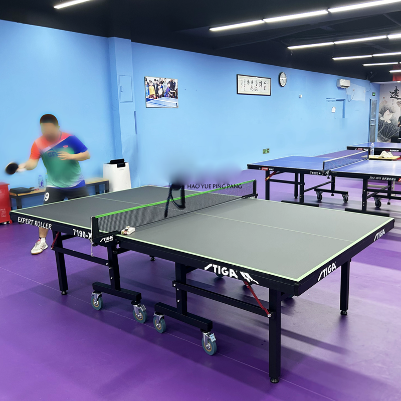STIGA 斯帝卡斯蒂卡7190可折叠乒乓球台家庭球馆使用比赛球桌案子