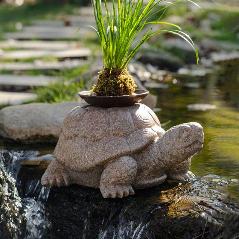 掬涵花园装饰庭院摆件创意户外园艺花盆托动物水泥卡通乌龟摆件,家居饰品,户外/庭院摆件,淘宝优惠券,粉丝福利购,淘宝优惠卷