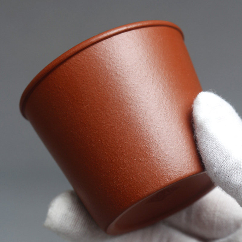 宜兴紫砂杯纯全手工品茗杯原矿梨皮朱泥主人杯小口杯功夫茶杯吉江,餐饮具,茶杯,淘宝优惠券,粉丝福利购,淘宝优惠卷