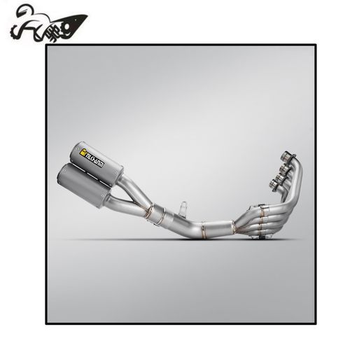 适用CB650R钛合金排气管改装CB650F CBR650R摩托车全钛合金改装