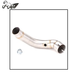 适用本田CBR600RR F5 变异大黄蜂 去鼓中段排气管改装连接口05-19