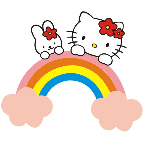 猫咪幽默搞笑反光车贴