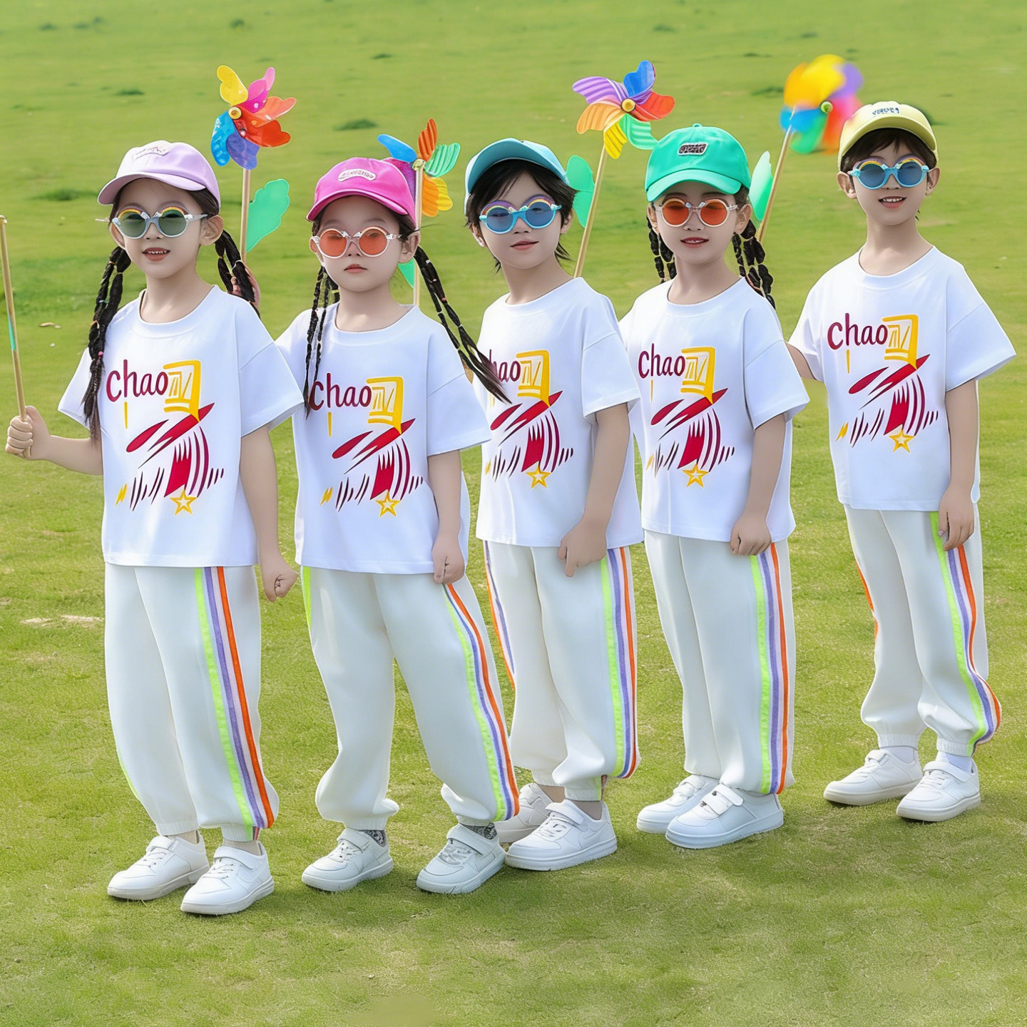 六一儿童表演服夏季新款小学生校服班服运动会啦啦队服幼儿园园服
