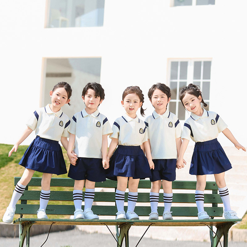 儿童啦啦队表演服装幼儿园糖果色背带裤舞蹈服小学生运动会演出服