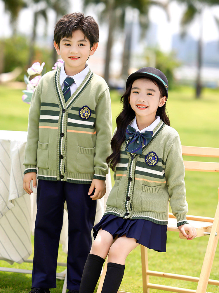 英伦风校服幼儿园服学院风班服