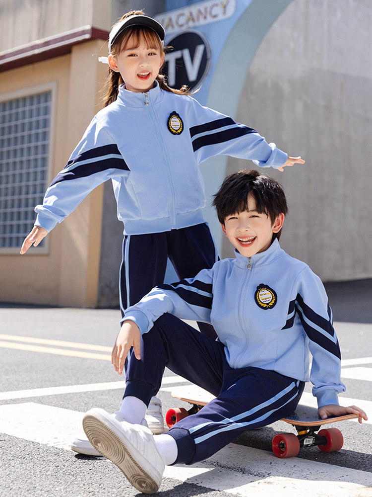小学生校服春秋款三件套运动