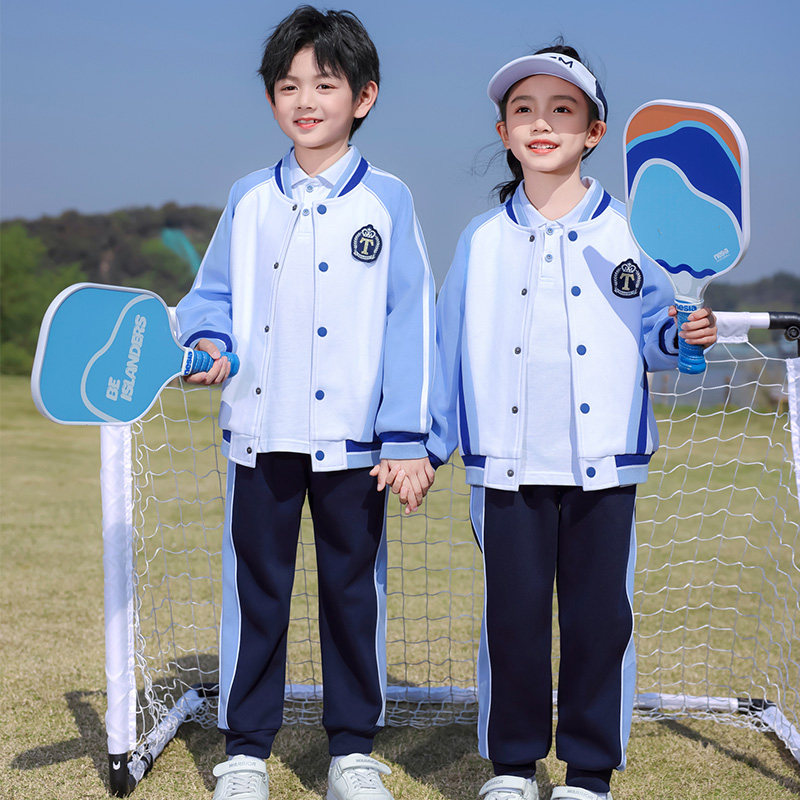 春秋款中小学生班服夏季套装儿童校服运动服秋冬冲锋衣幼儿园园服