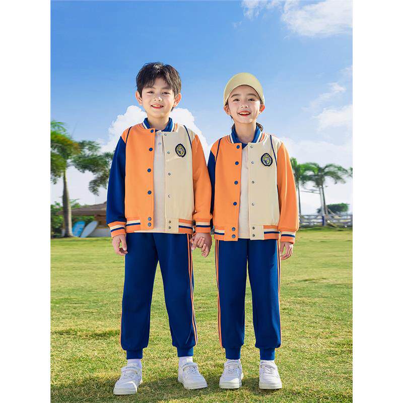 入园服棒球服小学生校服春秋幼儿园班服夏季运动套装表演服英伦风