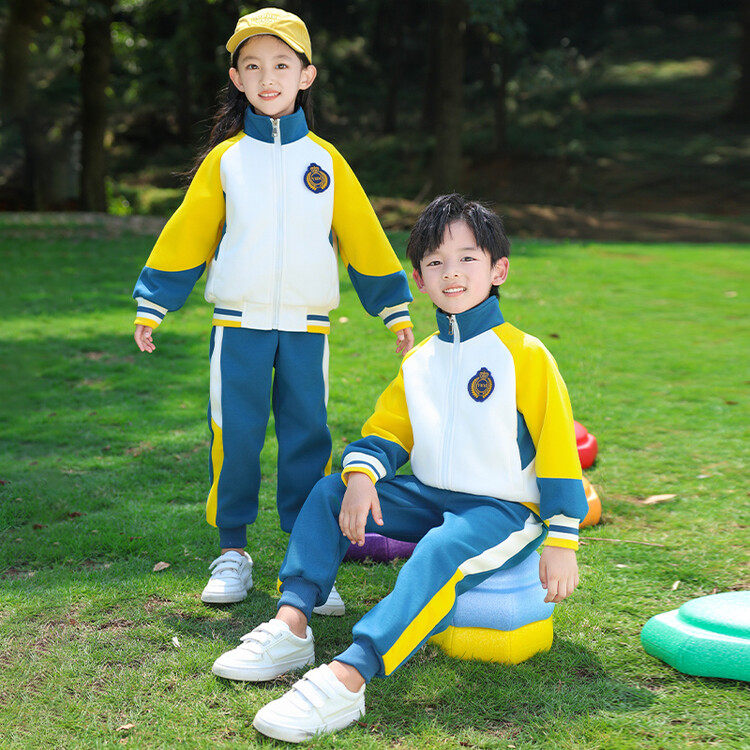 童装小学生校服春秋款幼儿园园服班服两件套儿童运动洋气休闲套装