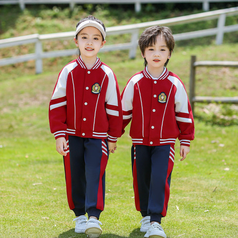 幼儿园园服运动会春秋三件套校服