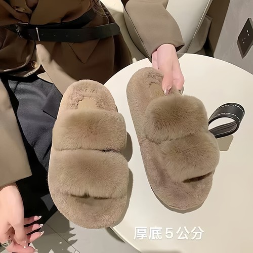 KEYiMEI真兔毛毛毛拖鞋网红25款