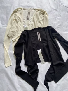 现货 轻质羊毛针织裹身上衣 RICK OWENS