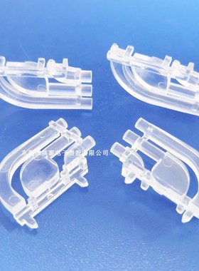 led灯罩3连直角导光柱90度三联pc板直插pin弯角连体clh-03led