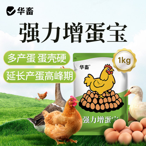 华畜强力增蛋宝蛋多多鸡鸭鹅产蛋宝芦丁鸡鸽子催蛋王改善蛋质