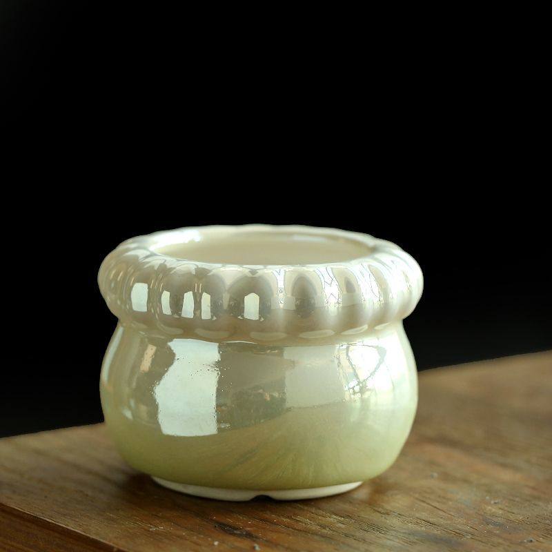 多肉花盆陶瓷高颜值极光麻花渐变创意个性简约彩红奶罐桌面装饰,鲜花速递/花卉仿真/绿植园艺,花盆,淘宝优惠券,粉丝福利购,淘宝优惠卷