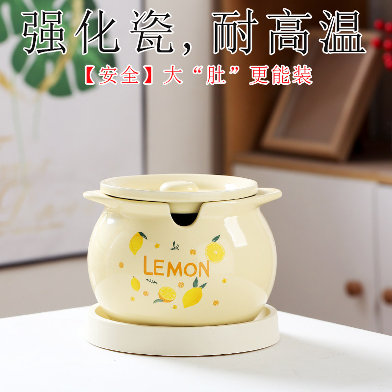 猪油罐家用陶瓷专用大号双耳罐子带盖耐高温油泼辣子装调料辣椒油,厨房/烹饪用具,猪油罐,淘宝优惠券,粉丝福利购,淘宝优惠卷