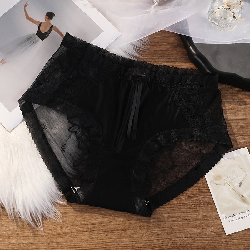 纯欲大码200斤蕾丝内裤女纯棉7a性感交叉带镂空生三角裤,女士内衣/男士内衣/家居服,男三角内裤,淘宝优惠券,粉丝福利购,淘宝优惠卷