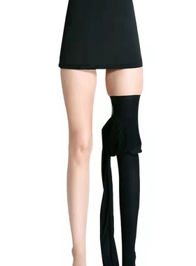 韩国lets slim连裤袜女压力瘦腿袜黑色丝袜薄春秋款打底裤袜美腿