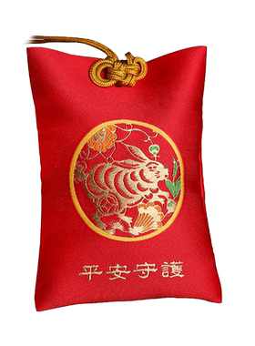 刺绣本命佛空袋子随身复古吊坠