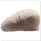 HONG KONG PURCHASING MOHAIR KNITTED BERETS WOMENS AUTUMN AND WINTER PLUSH PAINTER HATS LARGE HEAD CIRCUMFERENCE WOOL LINE HAT TIDE