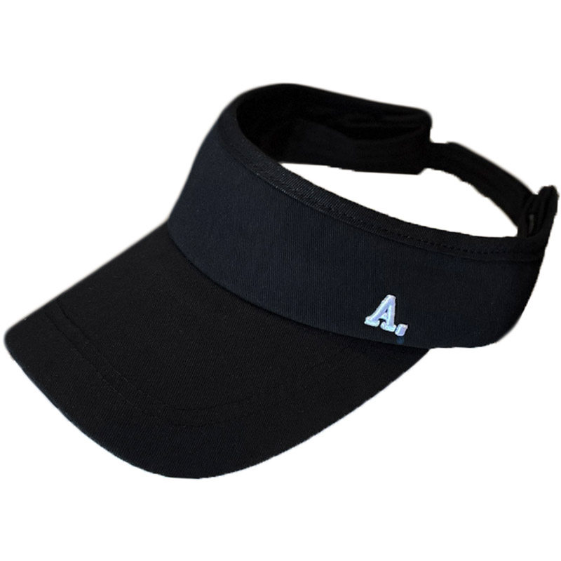 HONG KONG PURCHASING HAT WOMENS SUMMER EMBROIDERY DUCK TONGUE EMPTY HAT FASHION AND VERSATILE SUNSCREEN SUNSHADE TOPLESS BASEBALL CAP