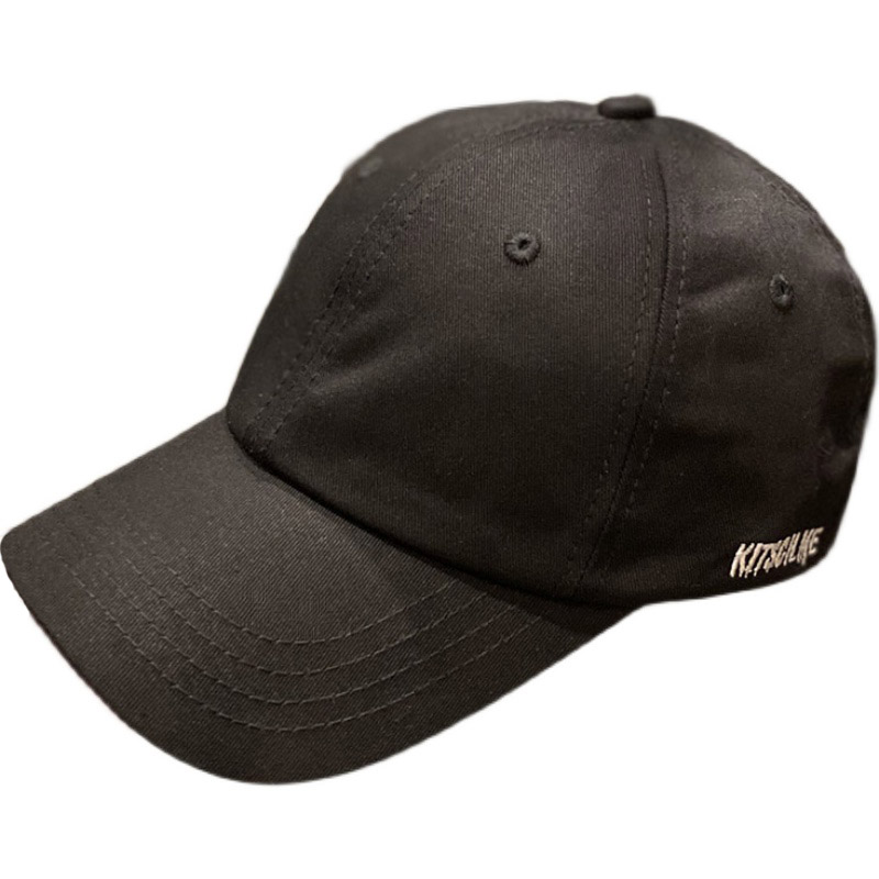 HONG KONG PURCHASING KOREAN VERSION OF INS LETTER WILD BASEBALL HAT FEMALE SPRING AND SUMMER FACE SMALL SOFT CAP TIDE MAN