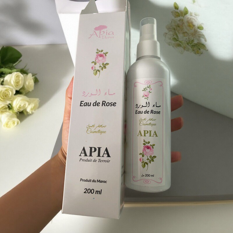 摩洛哥原装apia200ml玫瑰纯露