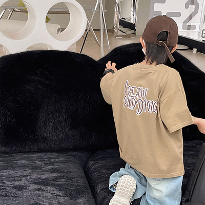 奶油布丁夏季男童短袖