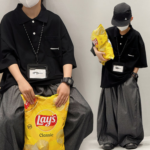 男童polo衫短袖T恤夏季新款