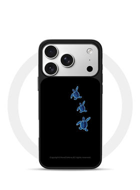 深海微光适用苹果17Promax磁吸手机壳16Promax小众高级感15不撞壳新款黑边亚克力小米17pro软边华为p90潮牌