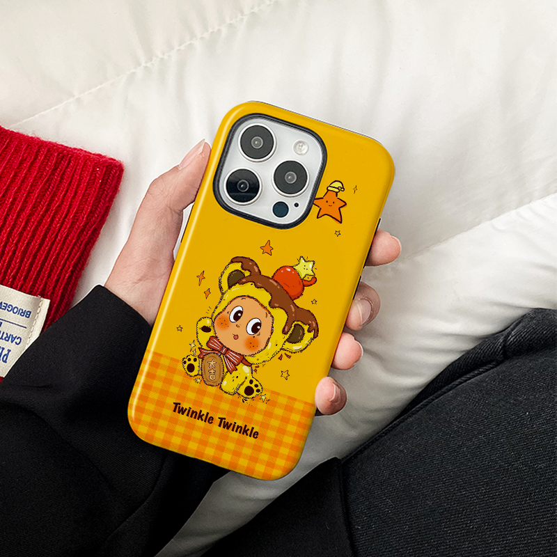 [Magsafe磁吸]动漫可爱大吉星星人适用苹果17Promax菲林磁吸二合一手机壳16Promax潮牌超火插画新款15防摔